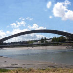Le pont sur le Jaudy à Trédarzec